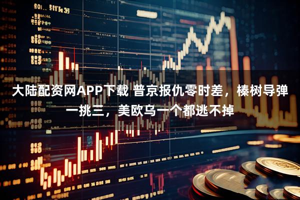 大陆配资网APP下载 普京报仇零时差，榛树导弹一挑三，美欧乌一个都逃不掉